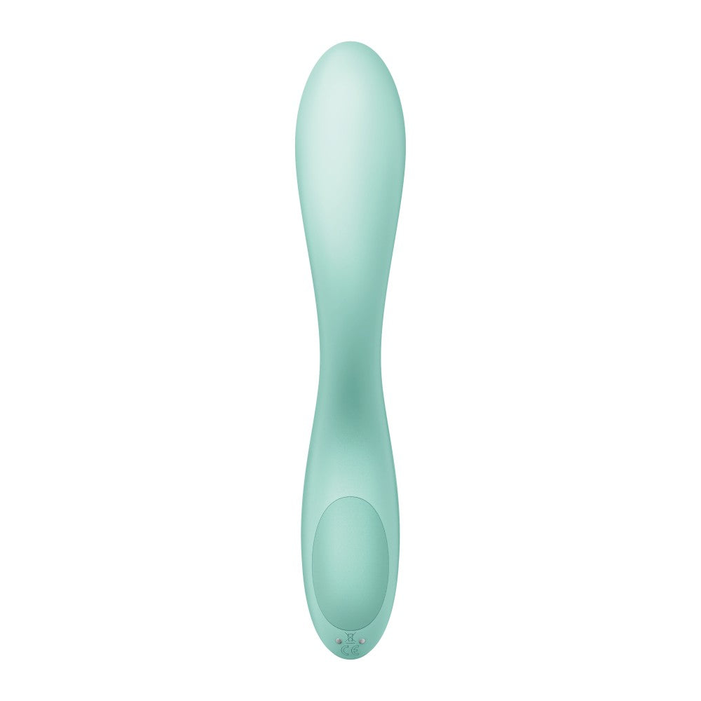 Rrrolling Pleasure mint - Vibrator cu Bile Miscatoare, 22x4 cm - detaliu 3