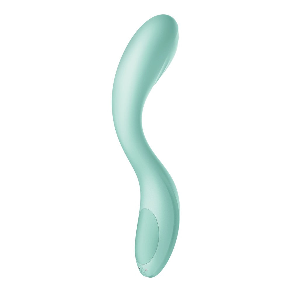 Rrrolling Pleasure mint - Vibrator cu Bile Miscatoare, 22x4 cm - detaliu 4