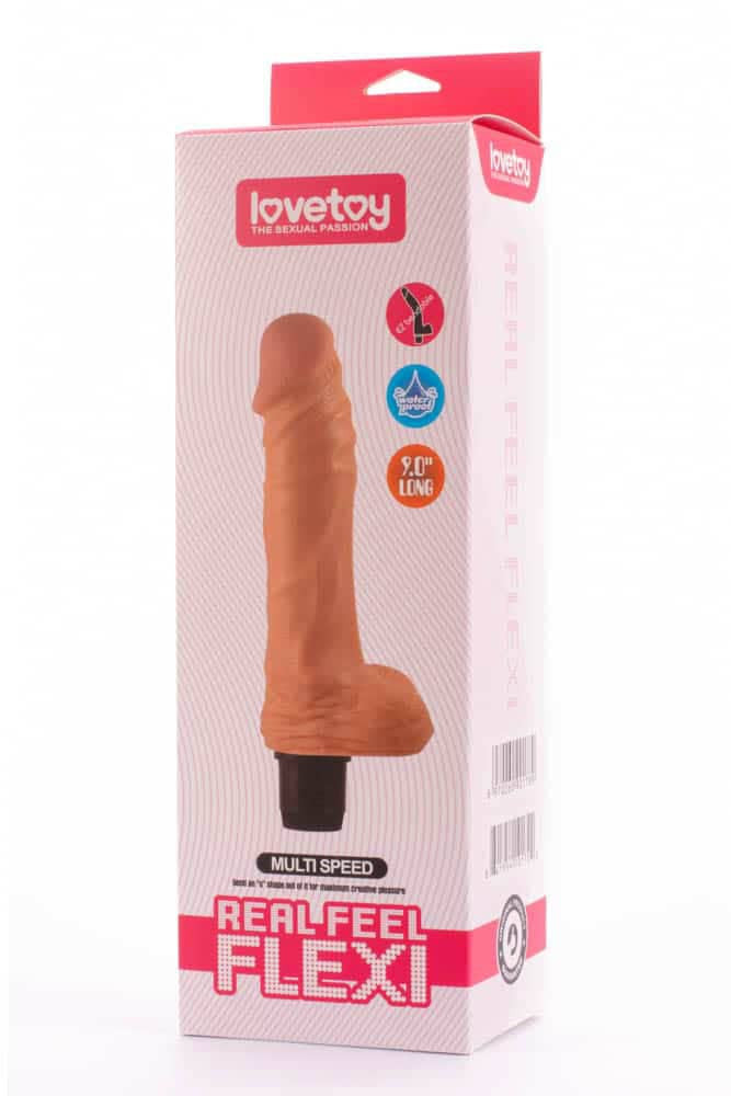 Senzație reală - Vibrator realistic, flesh, 26 cm - detaliu 1