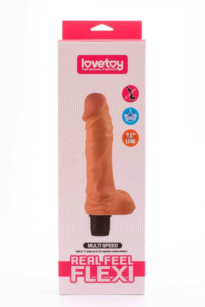 Senzație reală - Vibrator realistic, flesh, 26 cm - detaliu 2