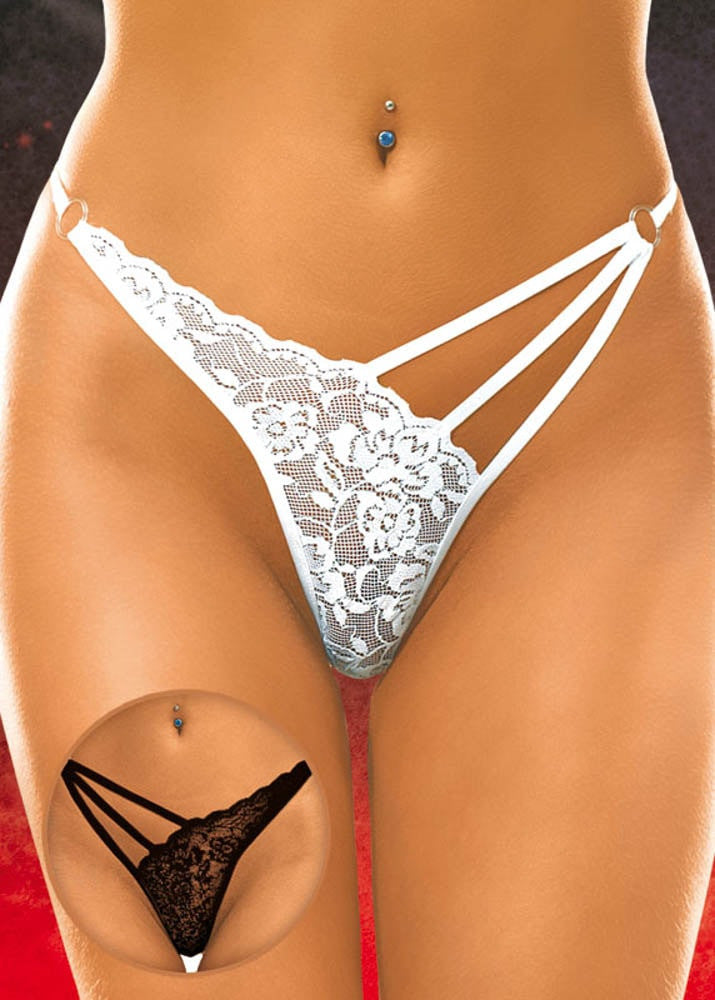 Sexy Thing - Lenjerie Sexy G-String, negru, M/L