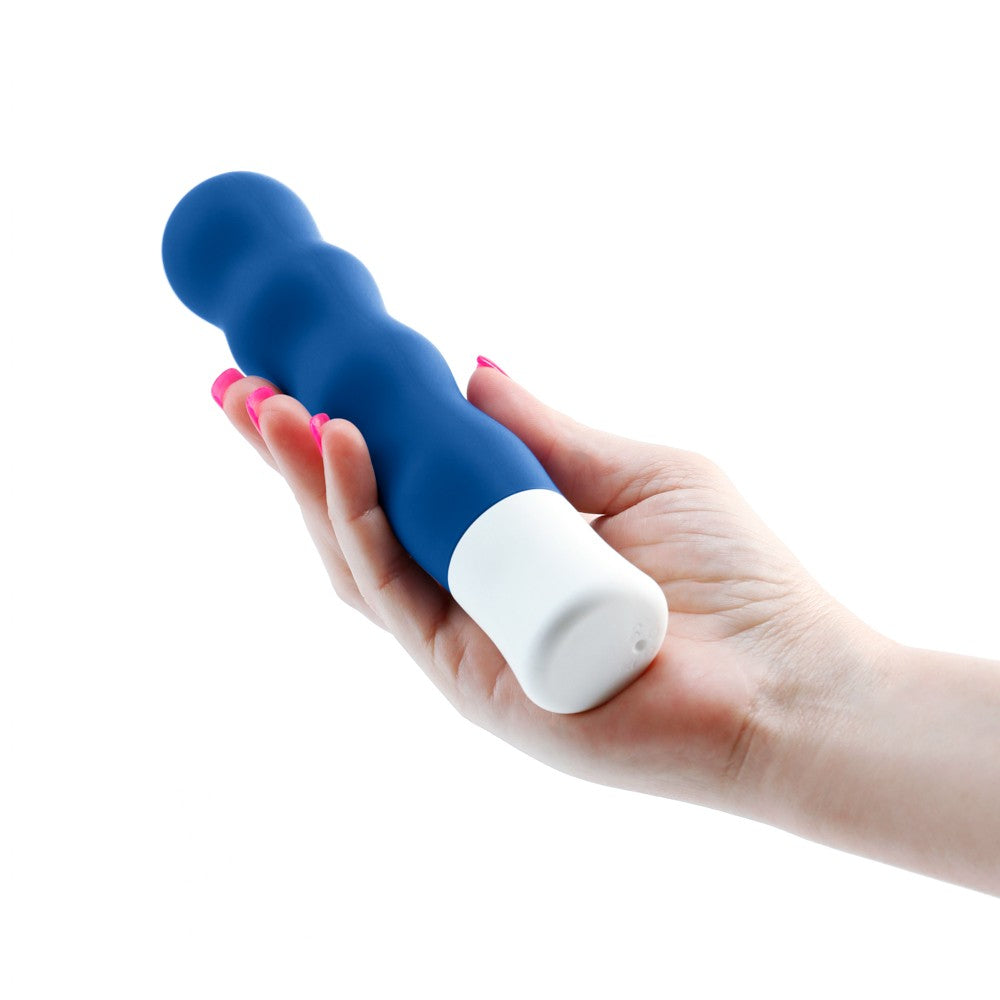 Shake it - Vibrator wand, albastru, 17.5 cm - detaliu 1