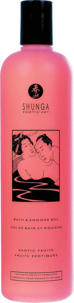 Shunga - Gel de duș, fructe exotice, 500 ml