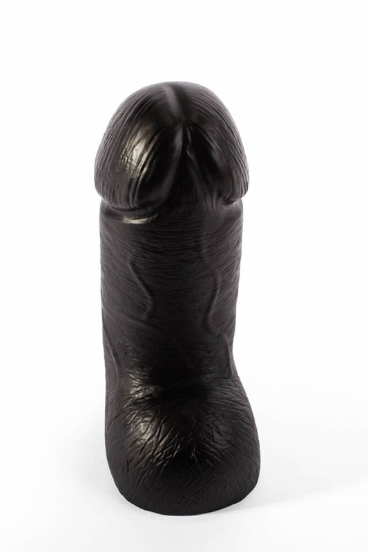 Simon - Dildo gigantic, negru, 31 cm
