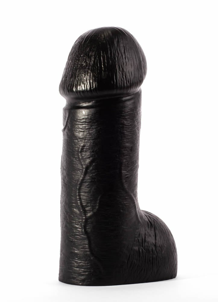 Simon - Dildo gigantic, negru, 31 cm - detaliu 1