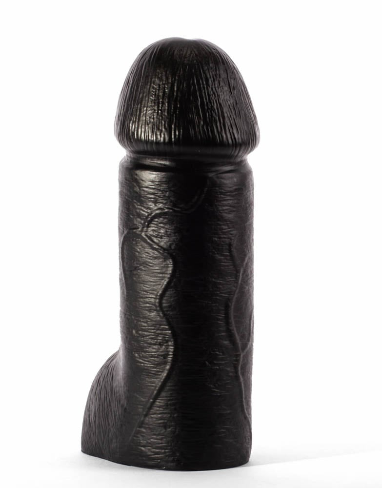 Simon - Dildo gigantic, negru, 31 cm - detaliu 2