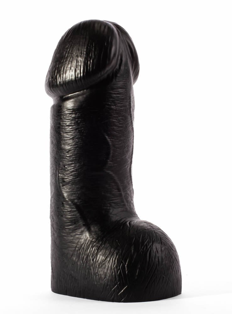 Simon - Dildo gigantic, negru, 31 cm - detaliu 5