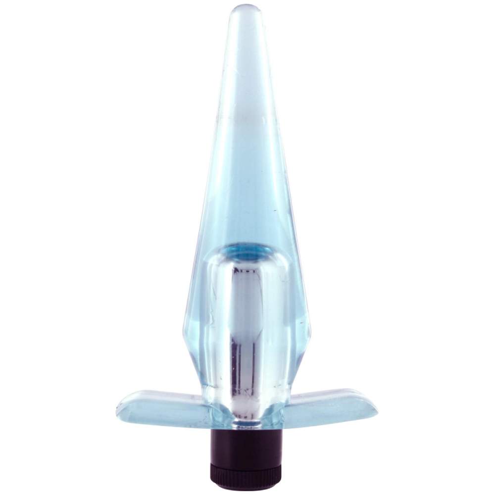 Slimline Butt Plug - Dop Anal cu Vibratii, 9 cm