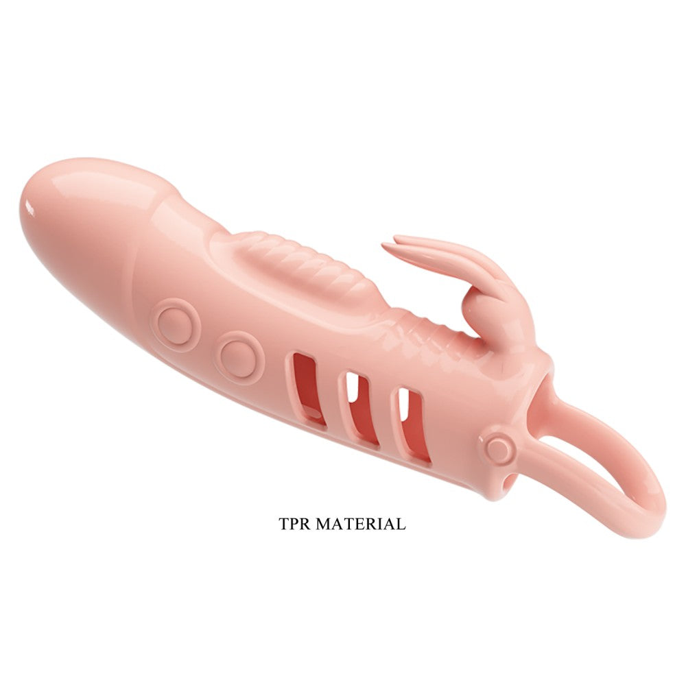 Sloane - Manșon pentru penis, flesh, 18.7 cm - detaliu 2