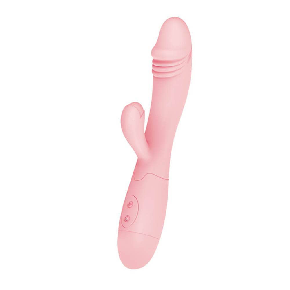 Snappy - Vibrator iepuraș roz deschis, 19.5 cm - detaliu 1