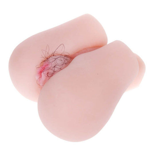 Măriuca - Masturbator silicon realist cu vibrații, anal și vaginal