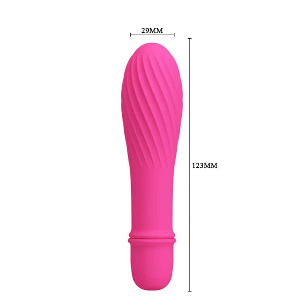Solomon - Glonț vibrator, roz, 12.3 cm - detaliu 4