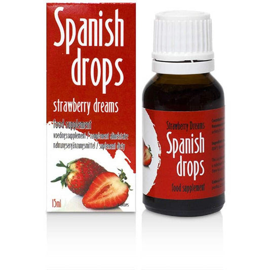 Spanish Drops Strawberry - Picaturi Afrodiziace, 15 ml