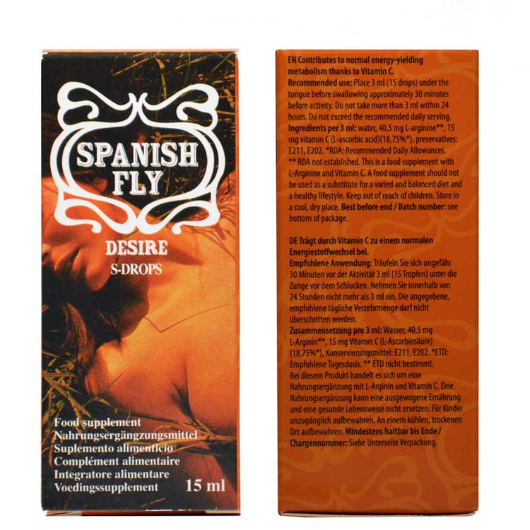 Afrodisiac Spanish fly Desire 15ml
