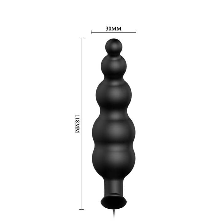 Special Plug 2 - Dop anal cu vibrații, 12 cm - detaliu 4