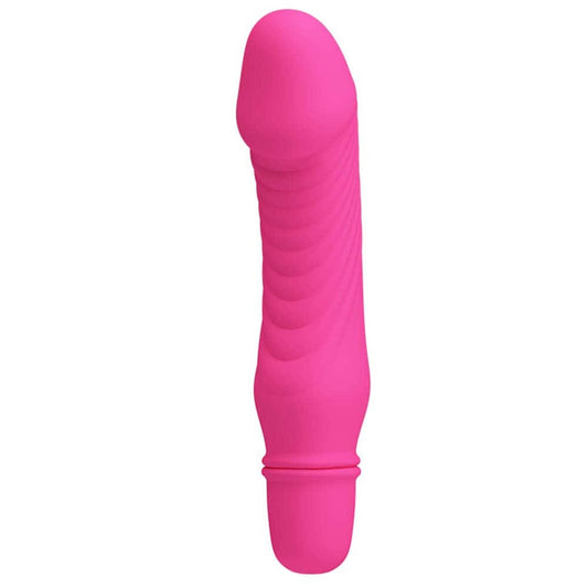 Stev - Vibrator realist, roz, 13.5 cm  - detaliu 5