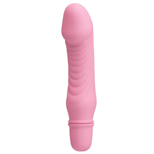 Stev - Vibrator realist, roz deschis, 13.5 cm  - detaliu 3