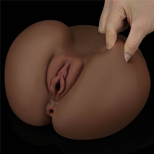 Streetgirl's  3 - Masturbator realistic cu vagin și anus, negru - detaliu 3