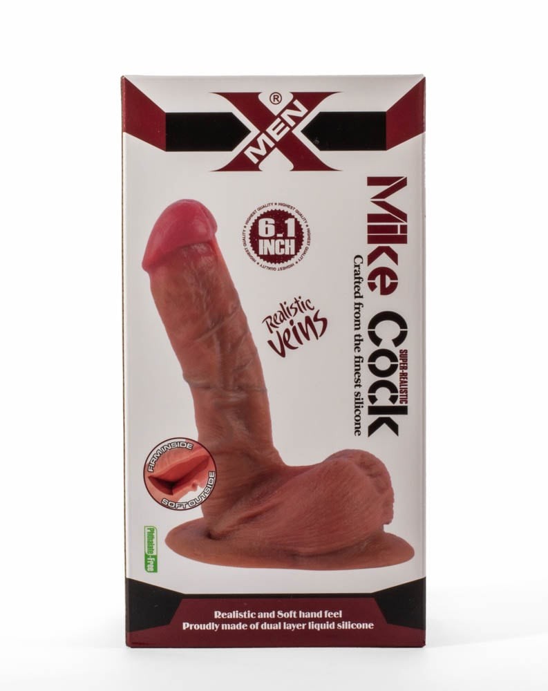 Surpriza lui Mihai - Dildo cu Vene Realistice si Testicule, 15.5x3 cm - detaliu 8