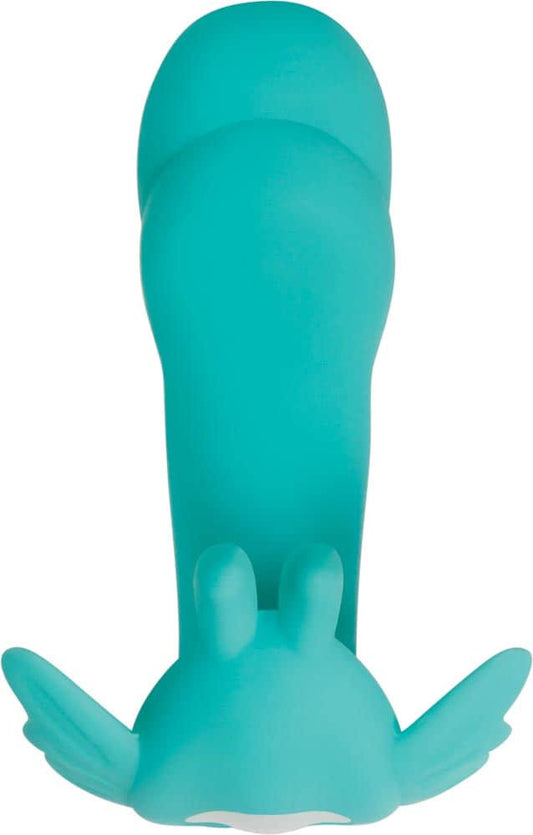 The Butterfly Effect - Vibrator fluture, verde, 10.2 cm