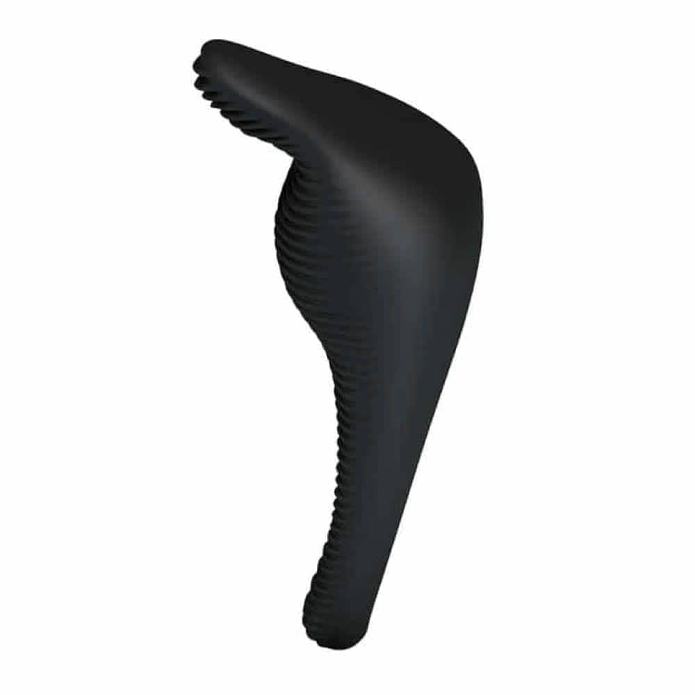 Thimble - Inel pentru penis cu vibrații, negru