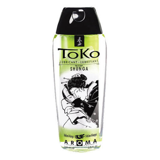 Toko Aroma - Lubrifiant pe Baza de Apa cu Aroma de Pepene si Mango, 165ml