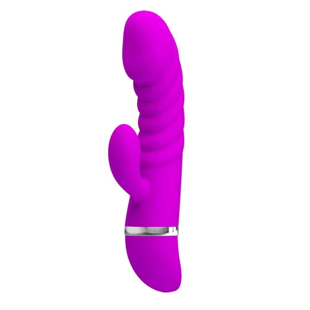 Tracy - Vibrator iepuraș, mov, 18.8 cm - detaliu 2