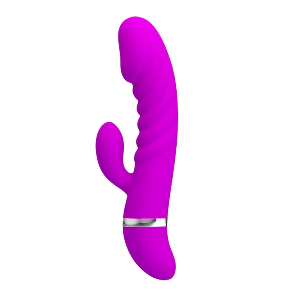 Tracy - Vibrator iepuraș, mov, 18.8 cm - detaliu 3