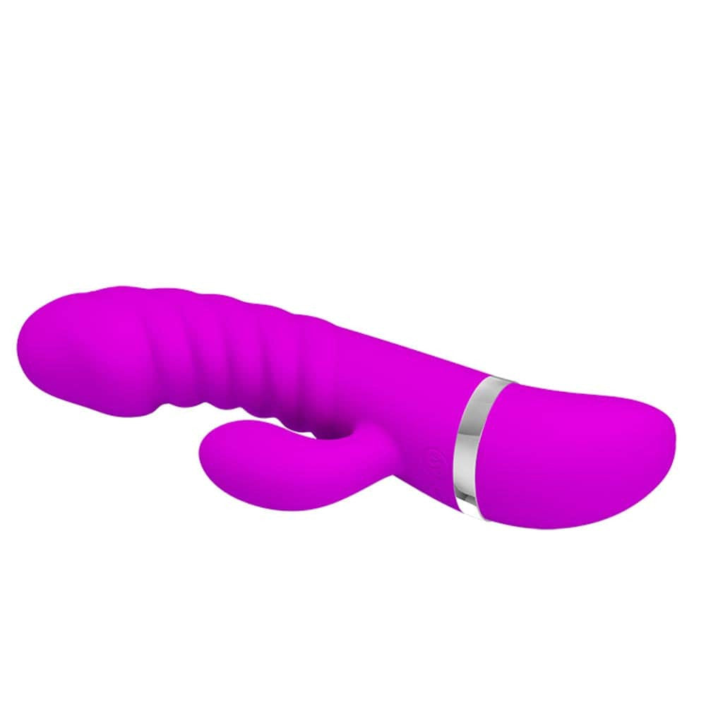 Tracy - Vibrator iepuraș, mov, 18.8 cm - detaliu 6