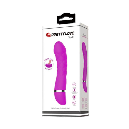 Truda - Vibrator punct G, mov, 18.8 cm - detaliu 6