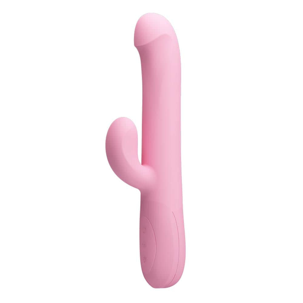 Truman - Vibrator iepuraș, roz, 23.8 cm - detaliu 6