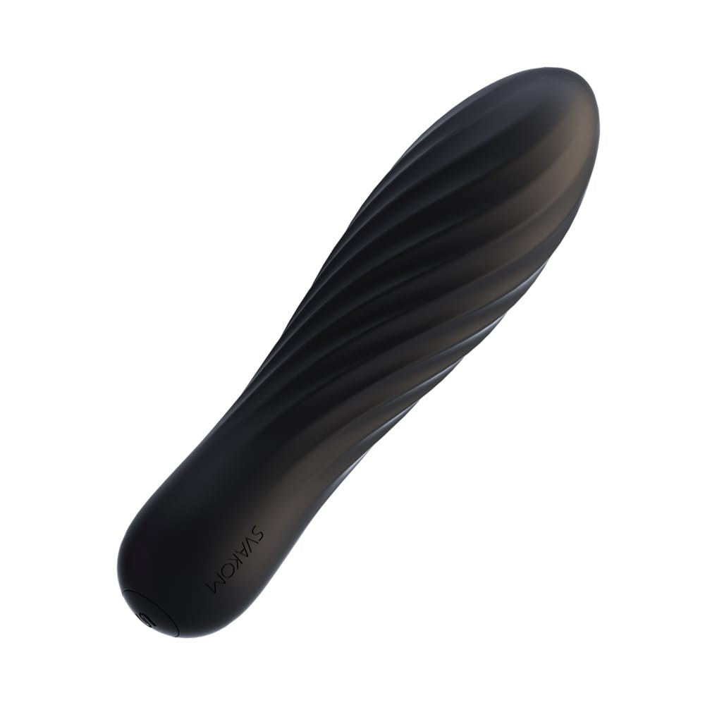 Tulip - Glonț vibrator, negru, 10.6 cm - detaliu 1