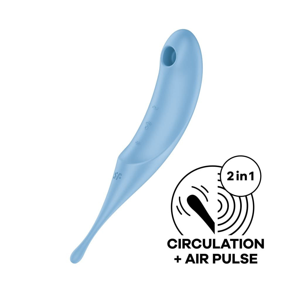 Twirling Pro - Stimulator clitoris, albastru - detaliu 5