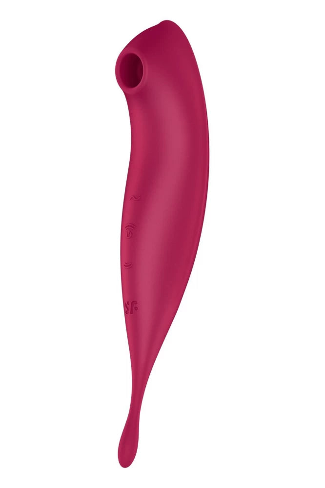 Twirling Pro - Stimulator clitoris, mov, 20 cm - detaliu 1