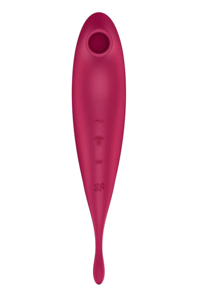 Twirling Pro - Stimulator clitoris, mov, 20 cm - detaliu 2