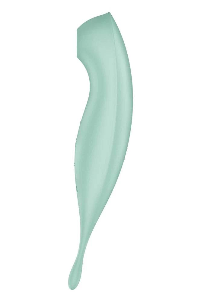 Twirling Pro - Stimulator clitoris, verde, 20 cm - detaliu 3