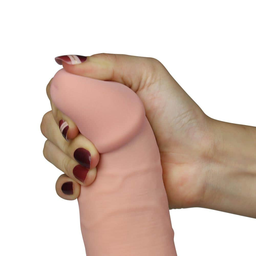 Ultra Soft Dude -  Vibrator realist, 21.3 cm - detaliu 6