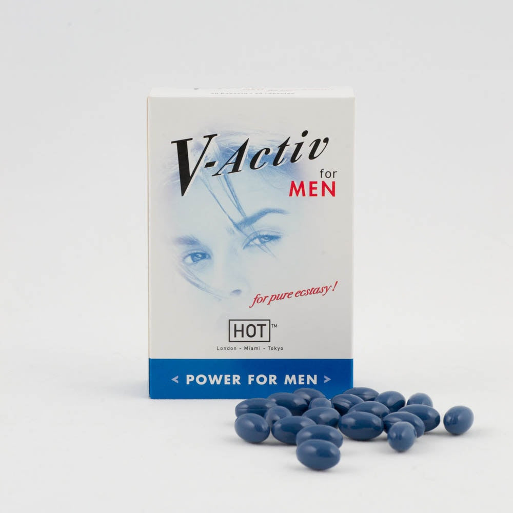 V-Activ Caps for Men -  Pastile pentru Potenta, 20 buc