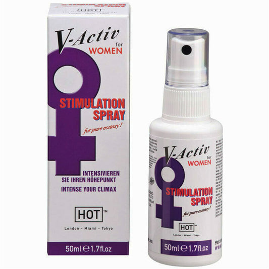 V-Activ - Spray stimulent pentru femei, 50 ml