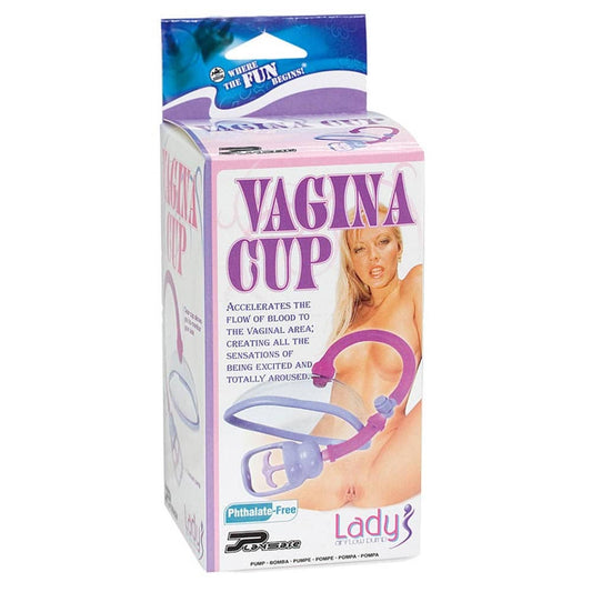 Vagina Cup - Pompa pentru Stimulare Vaginala Manuala, 16 cm