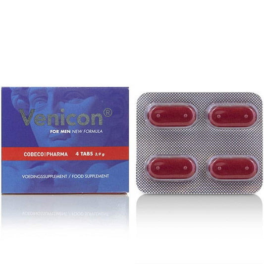 Venicon for men - Tablete pentru Potenta, 4 tabs