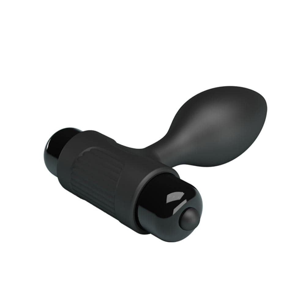 Vibra Butt Plug - Dop Anal cu Vibrații, 8.6 cm - detaliu 2