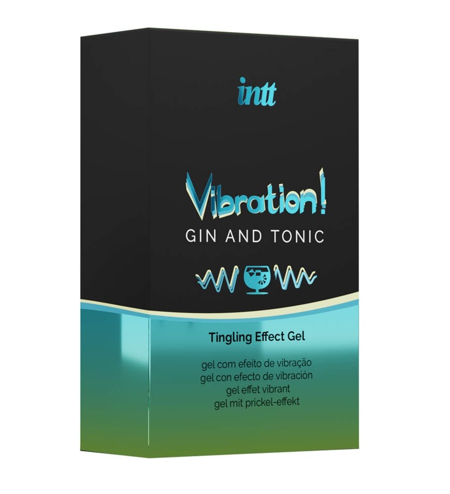 VIBRATION GIN & TONIC - Gel Afrodiziac Unisex cu Efect de Incalzire,15 ml - detaliu 2