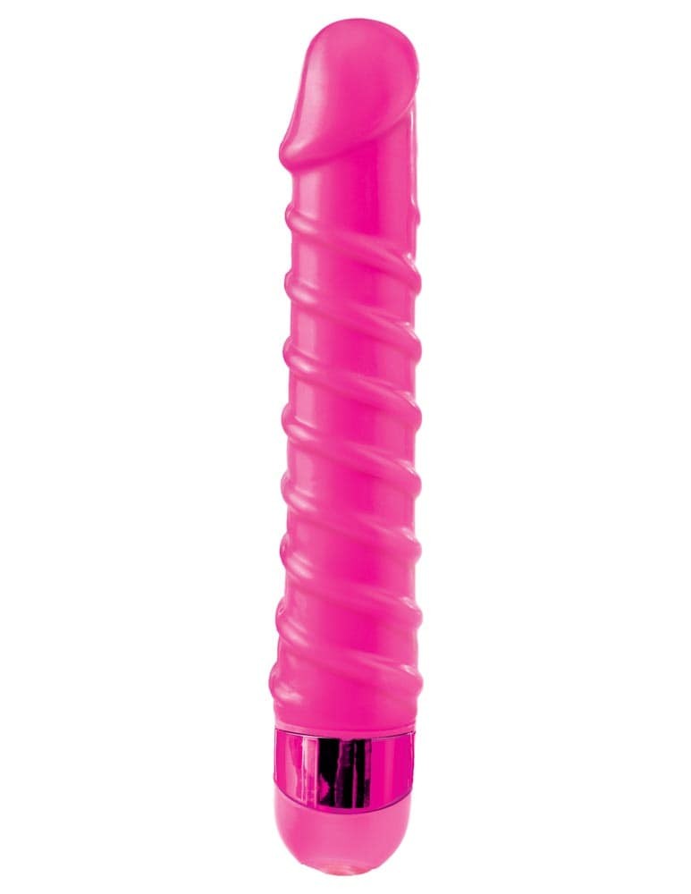 Vibrator Classix Candy Twirl Massager, 16.5x3.2 cm - detaliu 1