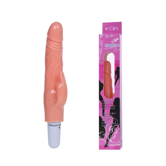 Vibrator Iepuras Nature Lybaile, 20.7x2.9 cm