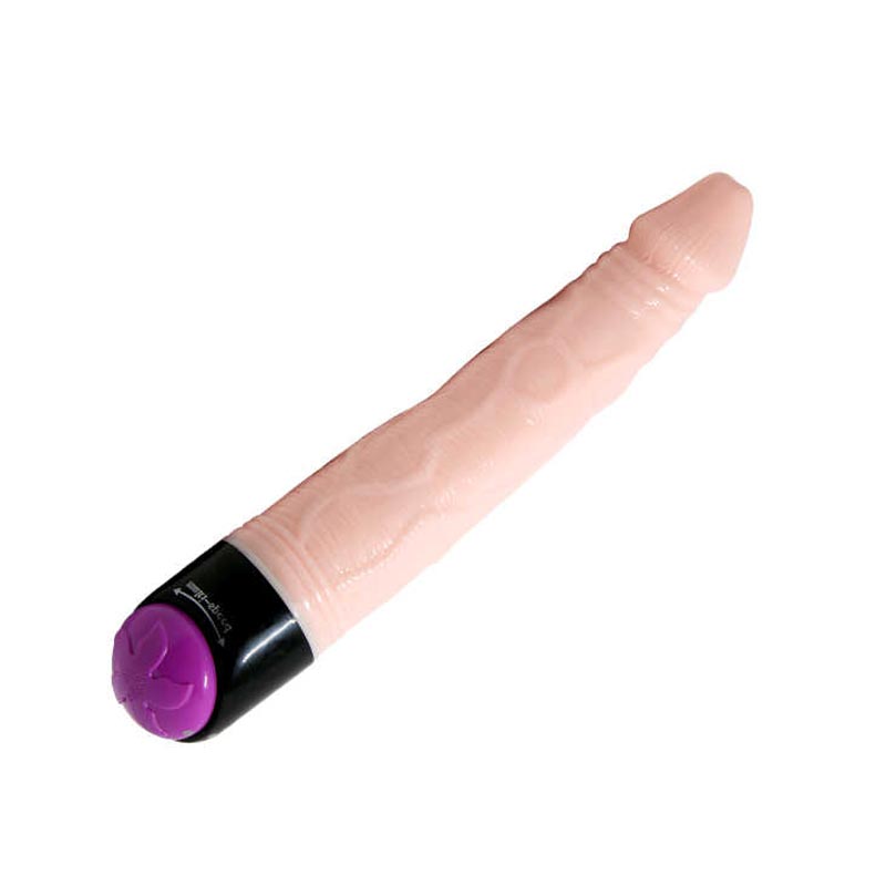 Vibrator Realistic Lifelike Penis Flesh, 23x3.6 cm - detaliu 2