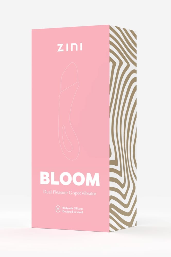 Vibrator Zini Bloom Dual Pleasure G-spot, 18x4.1 cm - detaliu 1