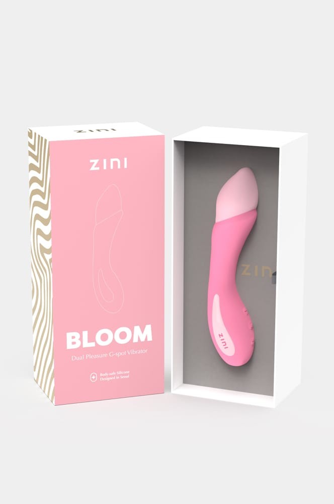 Vibrator Zini Bloom Dual Pleasure G-spot, 18x4.1 cm - detaliu 6