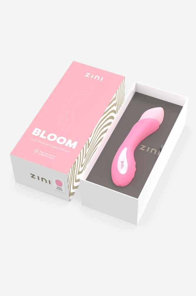 Vibrator Zini Bloom Dual Pleasure G-spot, 18x4.1 cm - detaliu 7