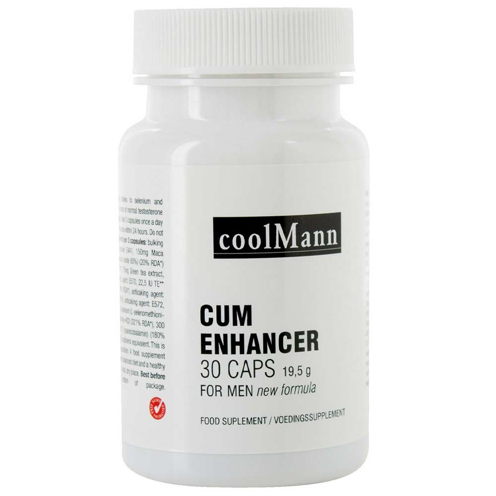 CoolMann Cum Enhancer - Capsule Crestere Volum Spermă 30 buc